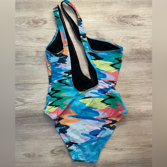 SOLID & STRIPED Issi Distortia One-Piece Swimsuit - Picture 4 of 5
